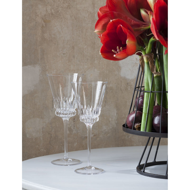 Villeroy & Boch Grand Royal crystal wine goblets set of two, imported from the UK