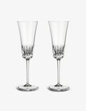 Villeroy & Boch Grand Royal crystal champagne flutes, imported from the UK