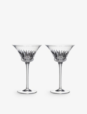 Villeroy & Boch Grand Royal crystal champagne bowls, imported from the UK