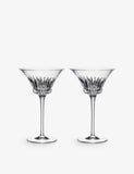 Villeroy & Boch Grand Royal crystal champagne bowls, imported from the UK