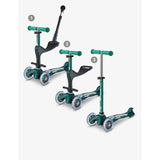Micro 3-in-1 push along scooter with three wheels (British brand)