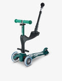 Micro 3-in-1 push along scooter with three wheels (British brand)