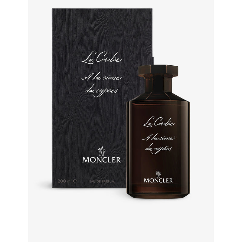 Moncler Les Sommets La Cordée eau de parfum, imported from the UK