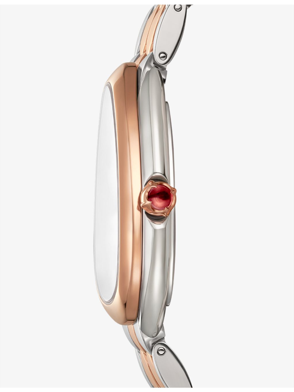 Bvlgari Serpenti Seduttori rose-gold stainless-steel watch 33mm, UK version