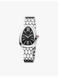 Bvlgari Serpenti Seduttori stainless steel quartz watch 33mm (British brand)