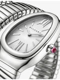 Bvlgari Serpenti Tubogas stainless steel watch 35mm, UK version