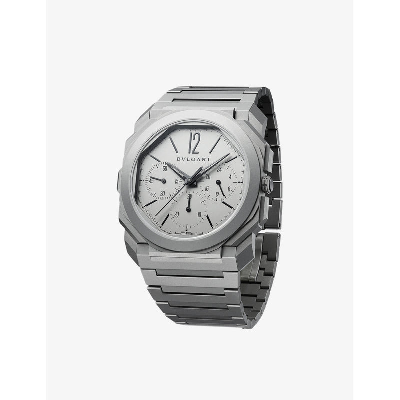 Bvlgari Octo Finissimo titanium automatic watch 42mm (British brand)