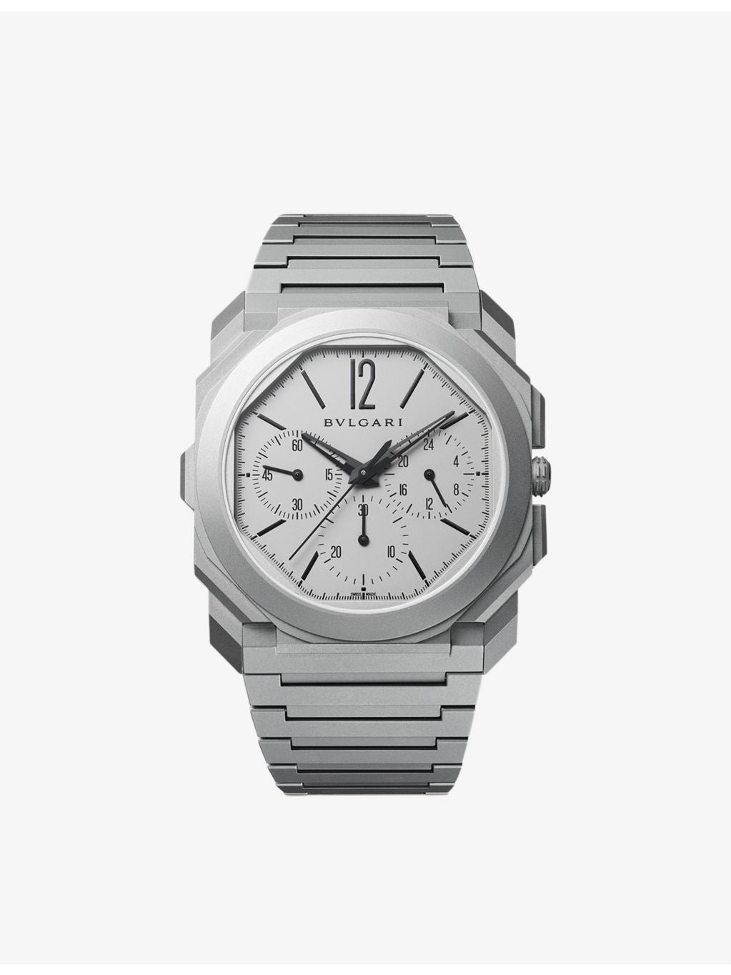 Bvlgari Octo Finissimo titanium automatic watch 42mm (British brand)