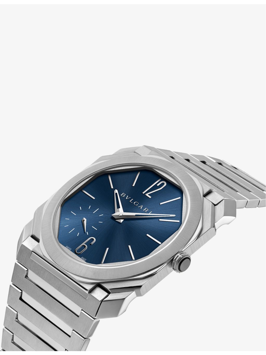 Bvlgari Octo Finissimo stainless steel automatic watch 42mm - British product