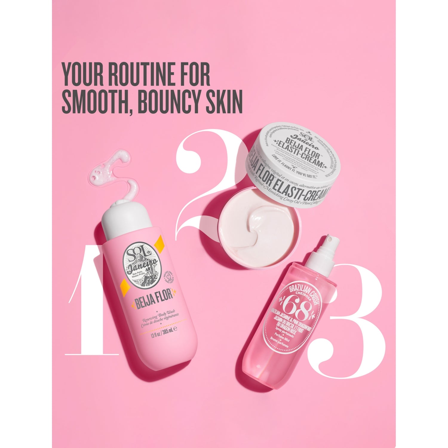 Sol de Janeiro Beija Flor body wash, imported from the UK