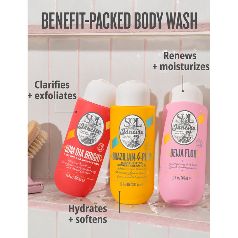 Sol de Janeiro Beija Flor body wash, imported from the UK