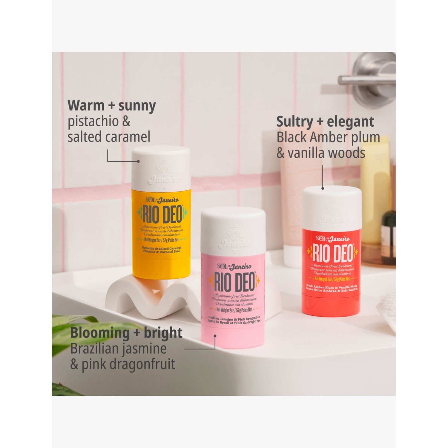 Sol de Janeiro Beija Flor Rio Deo deodorant 57g - British product