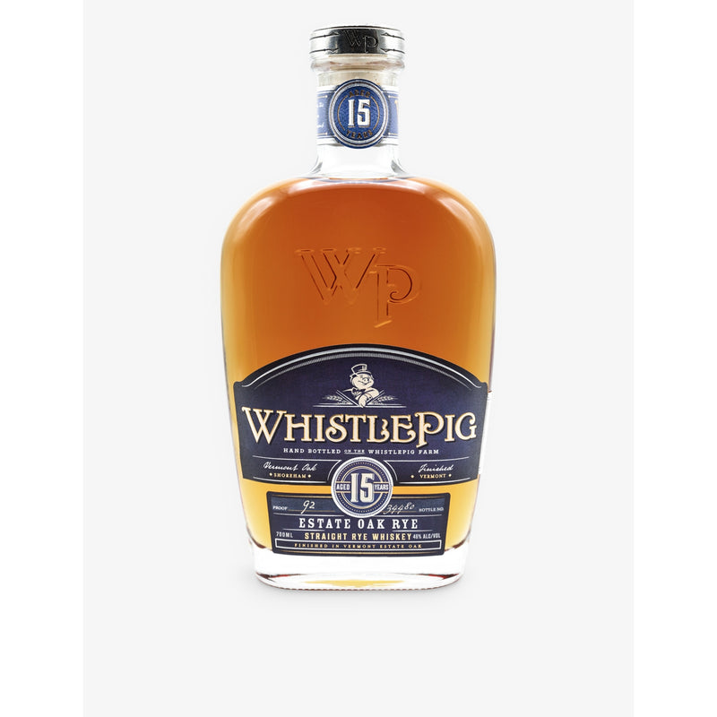 Whistlepig straight rye whiskey 15-year-old 700ml - British product