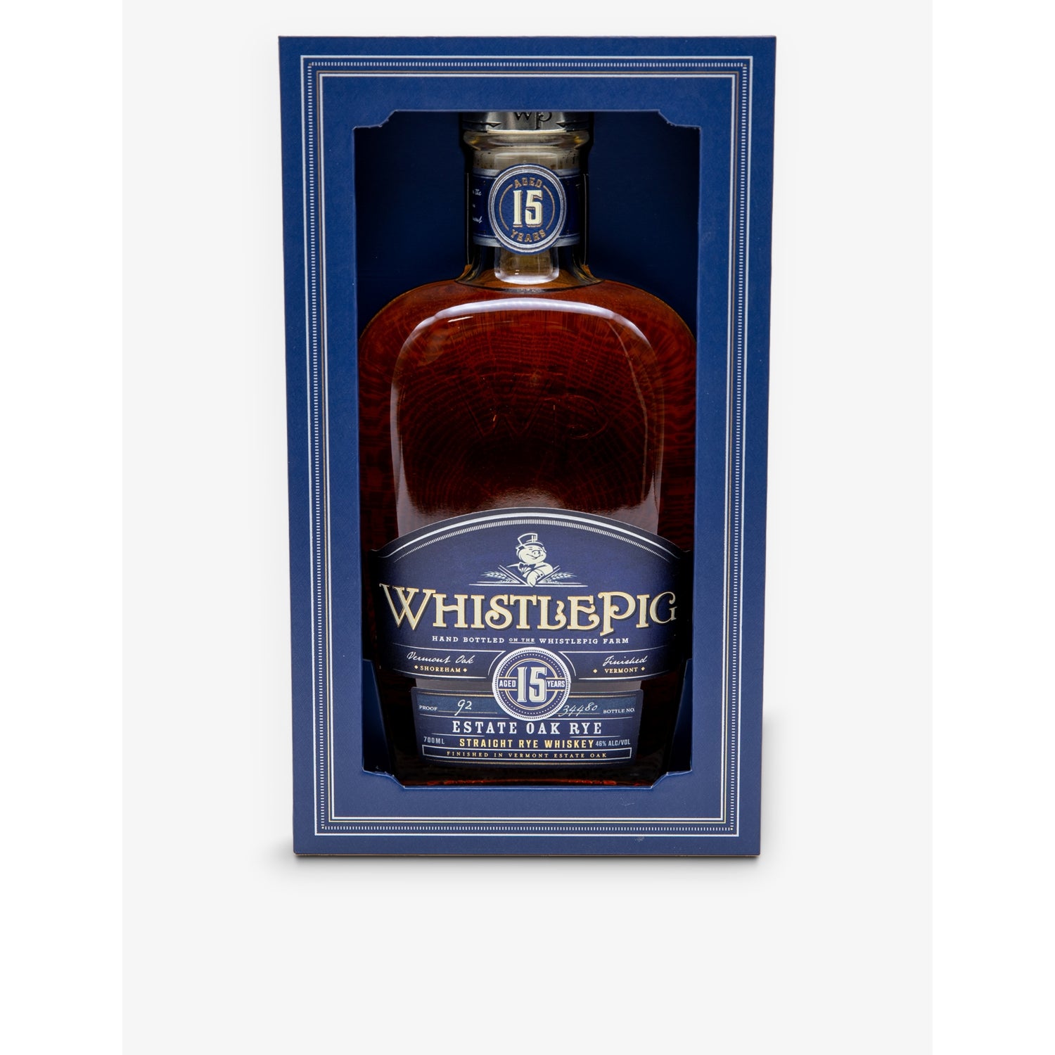 Whistlepig straight rye whiskey 15-year-old 700ml - British product