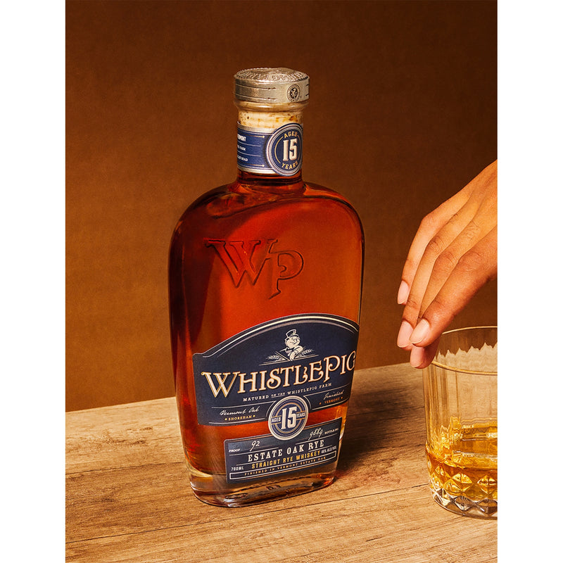 Whistlepig straight rye whiskey 15-year-old 700ml - British product