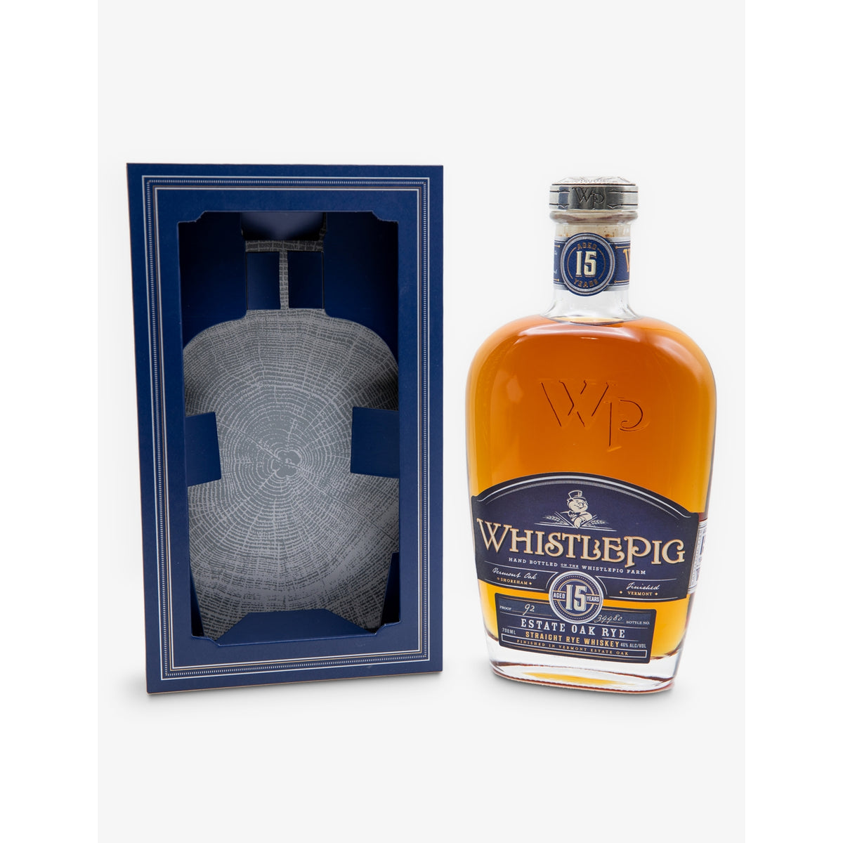 Whistlepig straight rye whiskey 15-year-old 700ml - British product