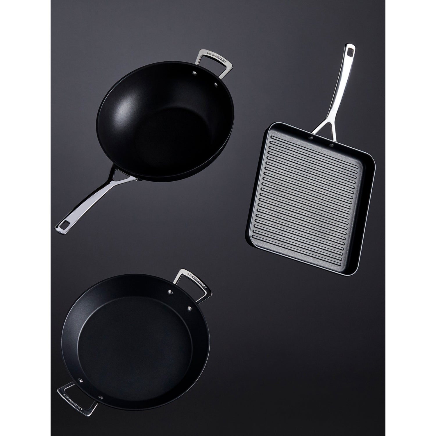 Le Creuset Toughened Non-Stick square grill pan 28cm - British product