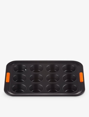 Le Creuset 12-cup metal muffin tray 40cm (British brand)