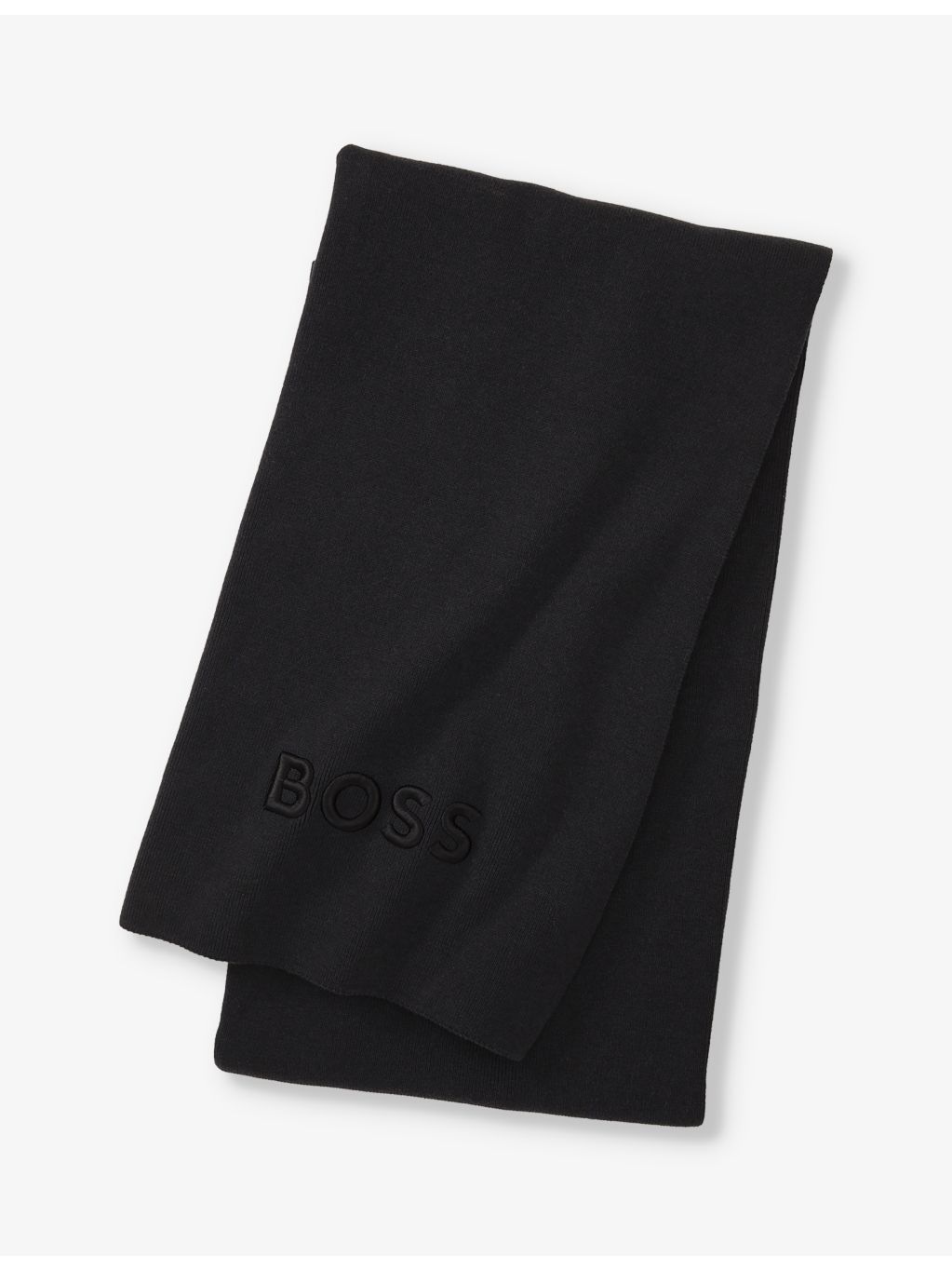 BOSS embroidered cotton throw 130x170cm, imported from the UK