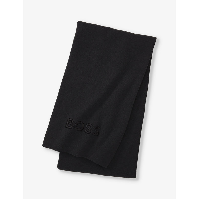 BOSS embroidered cotton throw 130x170cm, imported from the UK
