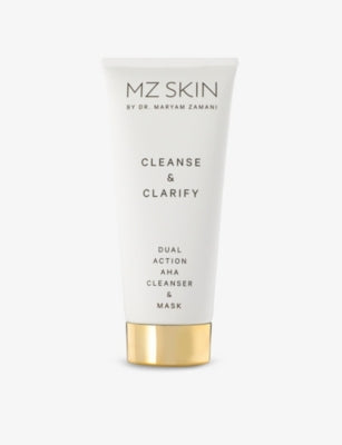 MZ Skin AHA cleanser and mask 100ml (British brand)