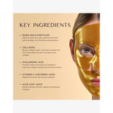 MZ Skin Hydra-Lift Gold face mask pack of five - British product