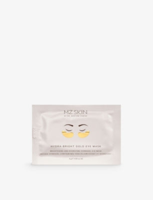 MZ Skin Hydra-Bright gold eye mask pack of five, UK version