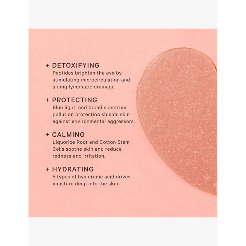 MZ Skin anti-pollution eye mask pack of five, imported from the UK
