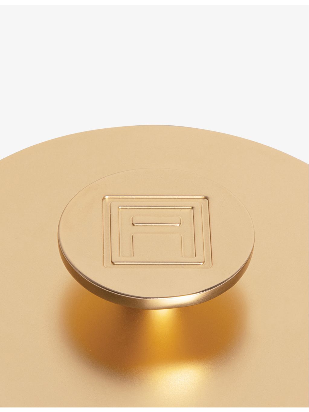 Assouline brass candle lid 8.3cm, imported from the UK