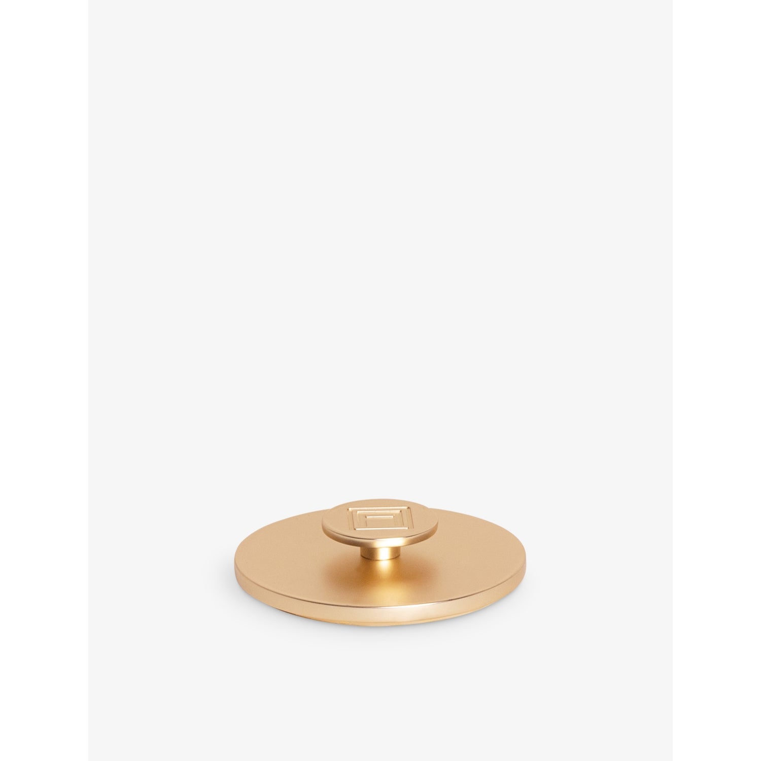 Assouline brass candle lid 8.3cm, imported from the UK