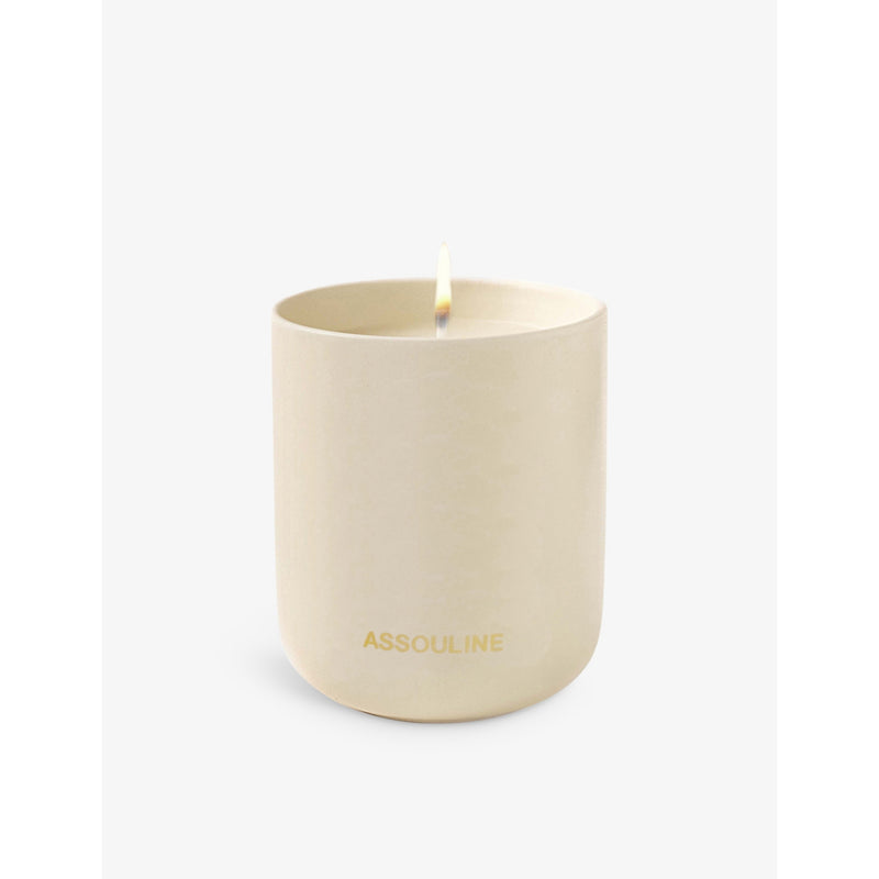 Assouline Moon Paradise wax travel candle, imported from the UK