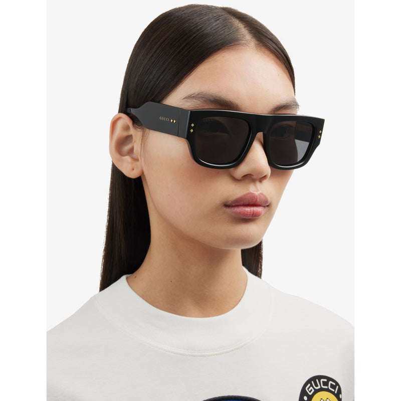 Gucci rectangle acetate sunglasses (British brand)