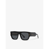 Gucci rectangle acetate sunglasses (British brand)