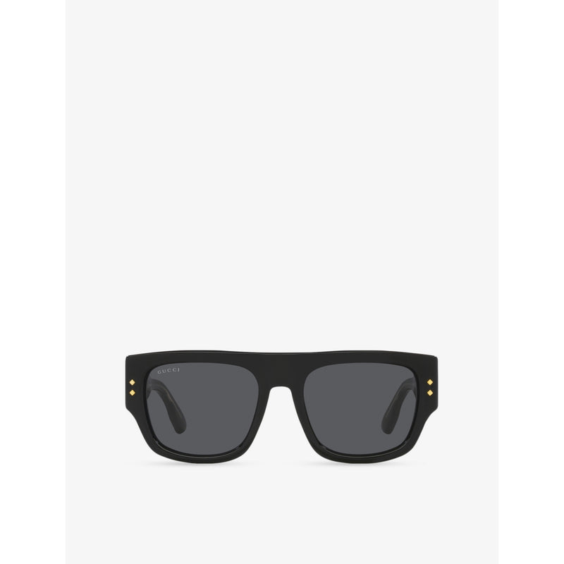 Gucci rectangle acetate sunglasses (British brand)