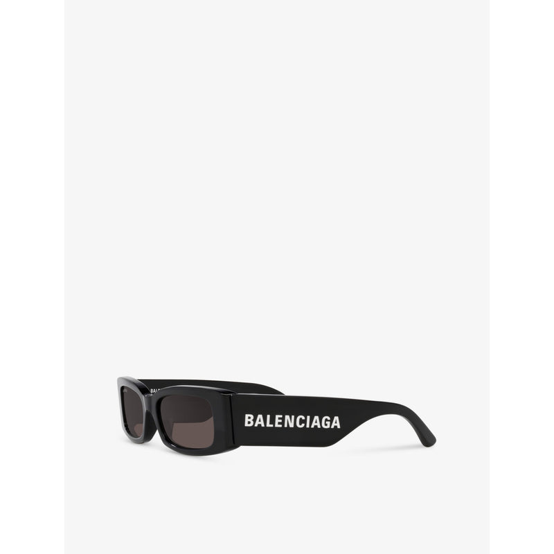 Balenciaga BB0260S rectangle-frame acetate sunglasses, imported from the UK