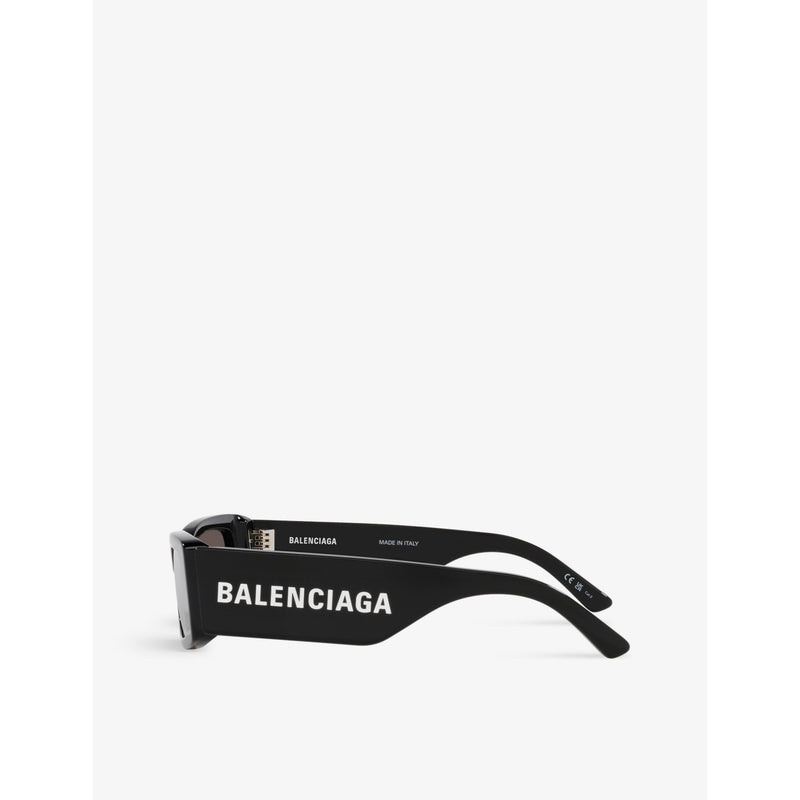Balenciaga BB0260S rectangle-frame acetate sunglasses, imported from the UK