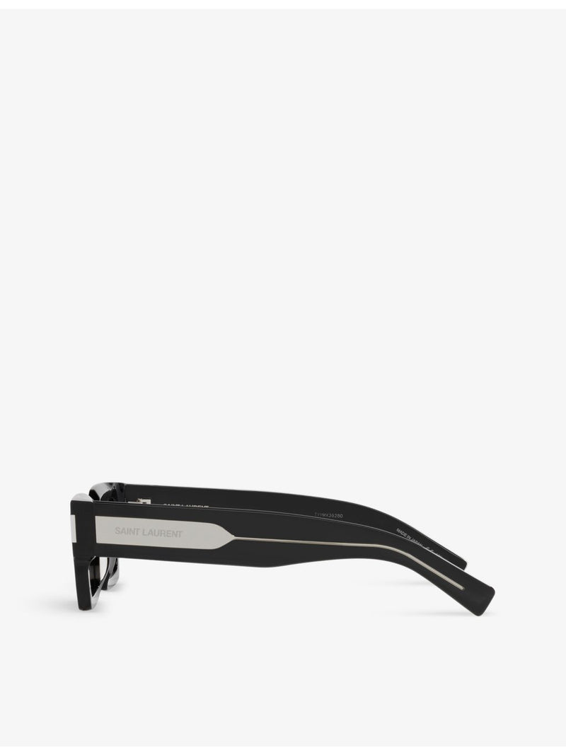 Saint Laurent rectangle acetate sunglasses, UK version