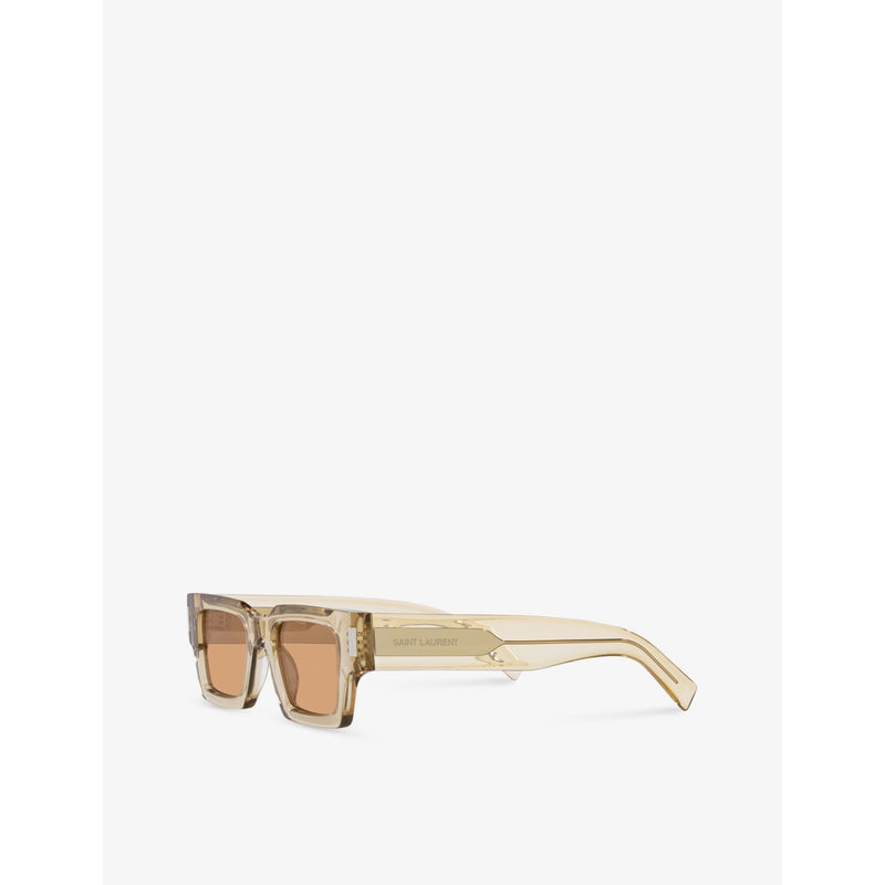 Saint Laurent sunglasses YS000468 rectangular acetate frame, UK version
