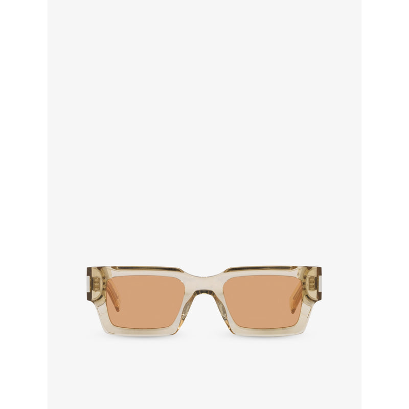 Saint Laurent sunglasses YS000468 rectangular acetate frame, UK version