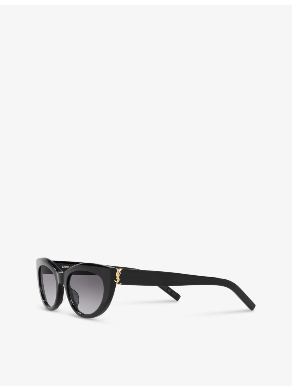 Saint Laurent oval-frame acetate sunglasses SLM115 (British brand)