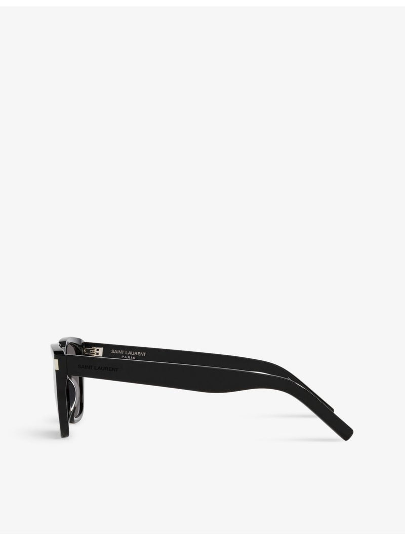 Saint Laurent SL598 rectangle acetate sunglasses, UK version