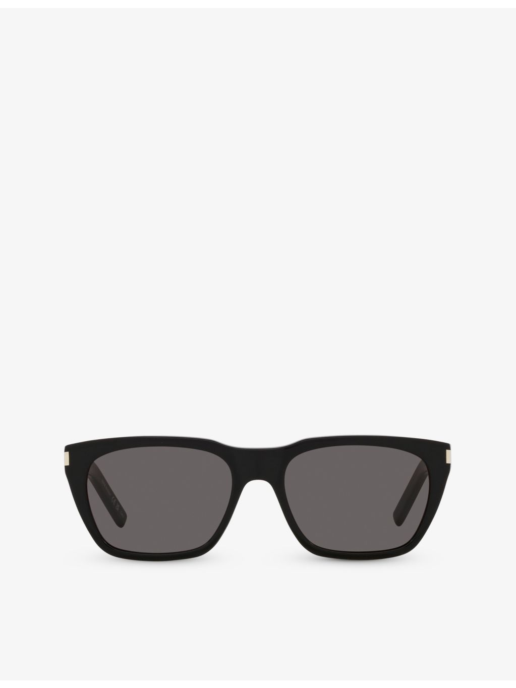 Saint Laurent SL598 rectangle acetate sunglasses, UK version