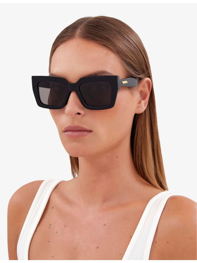 Bottega Veneta square-frame acetate sunglasses - British product