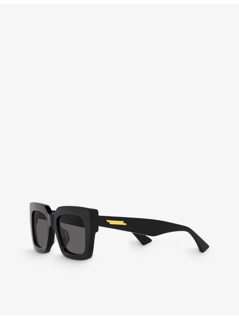 Bottega Veneta square-frame acetate sunglasses - British product