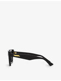 Bottega Veneta square-frame acetate sunglasses - British product