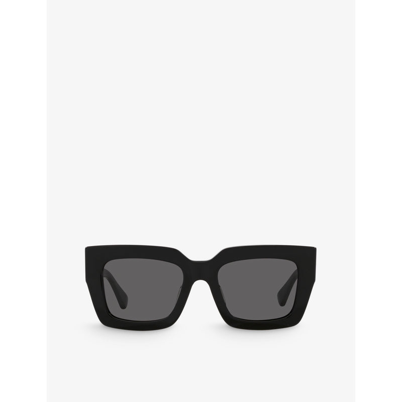 Bottega Veneta square-frame acetate sunglasses - British product