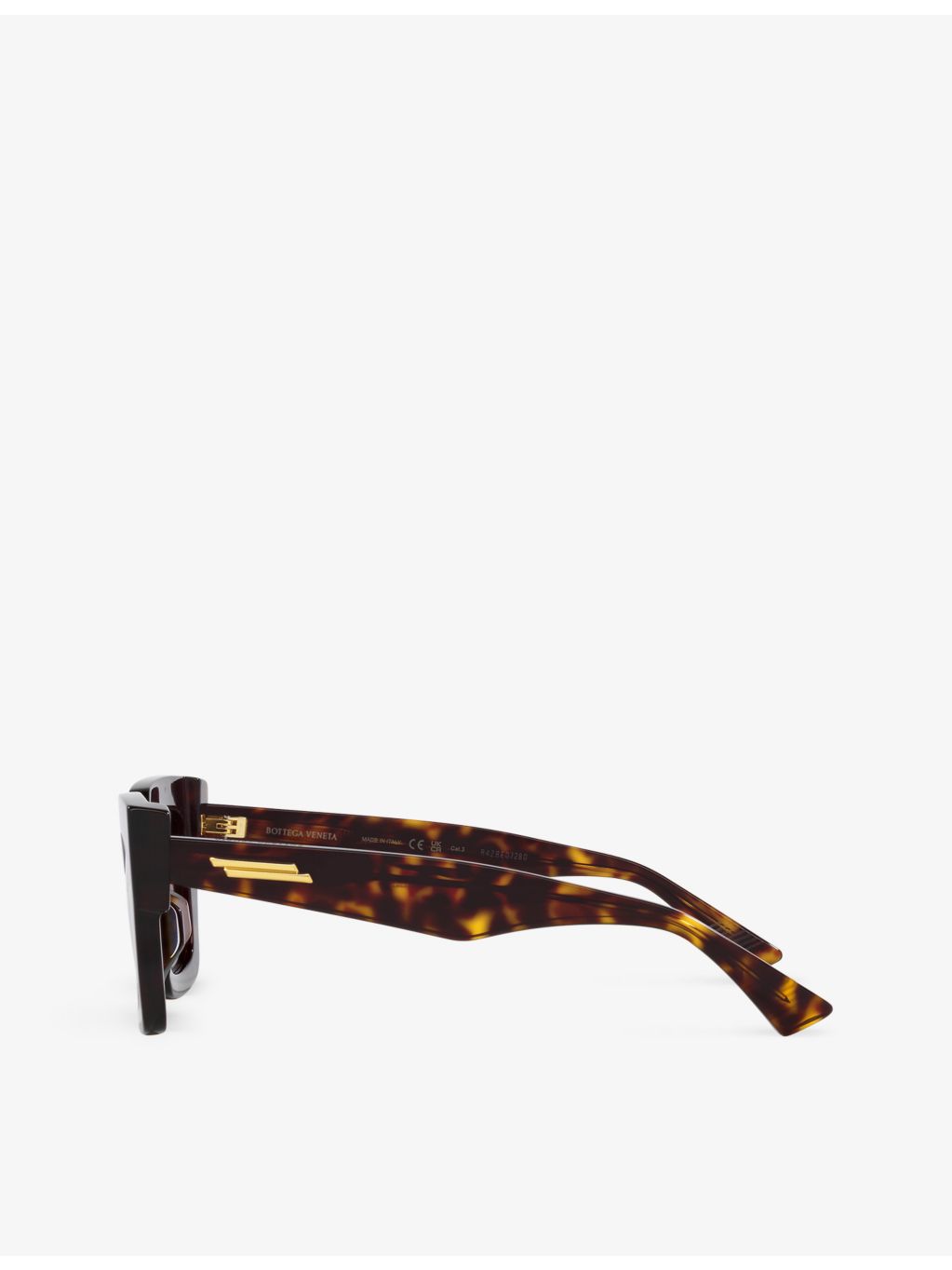 Bottega Veneta acetate rectangle-frame sunglasses, UK version