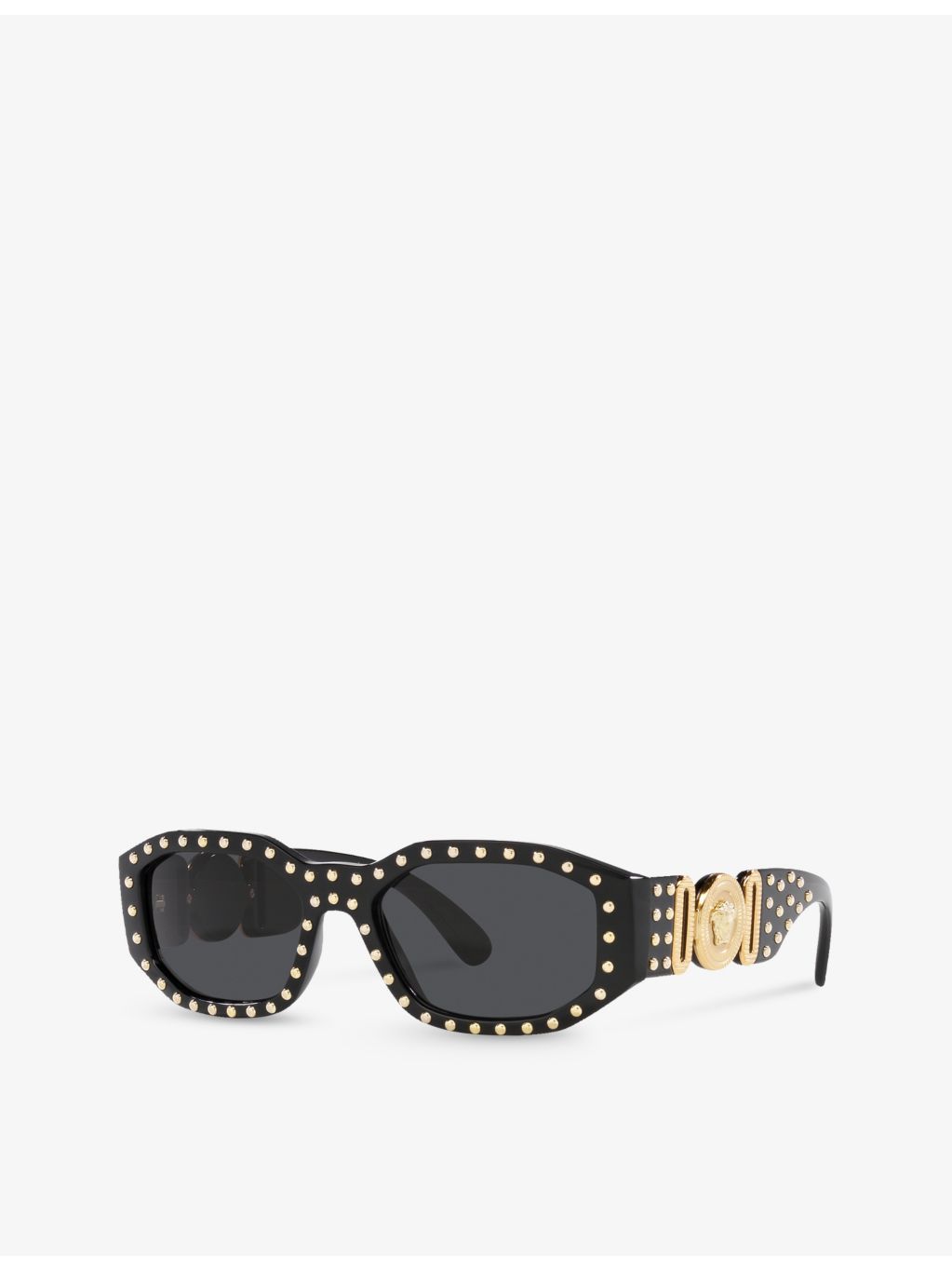 Versace VE4361 rectangle-frame nylon sunglasses, imported from the UK