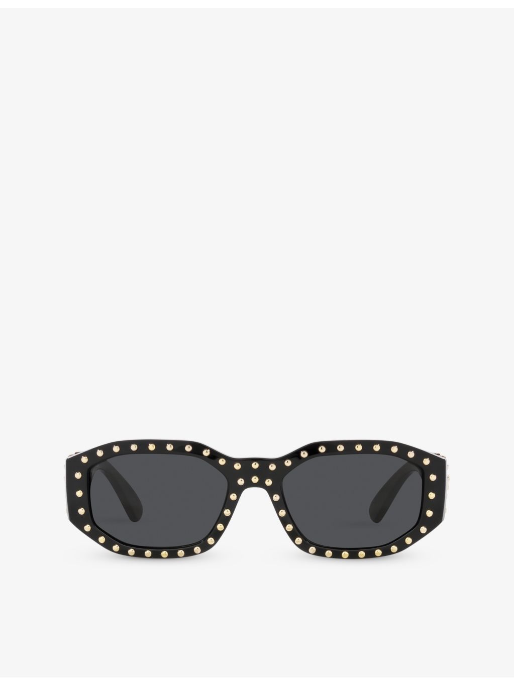 Versace VE4361 rectangle-frame nylon sunglasses, imported from the UK