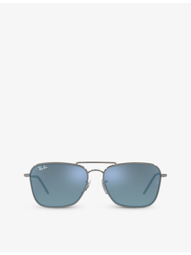 Ray-Ban square metal frame sunglasses, imported from the UK